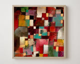 Paul Klee - Rotgrüne und Violett-gelbe Rythmen (1920)