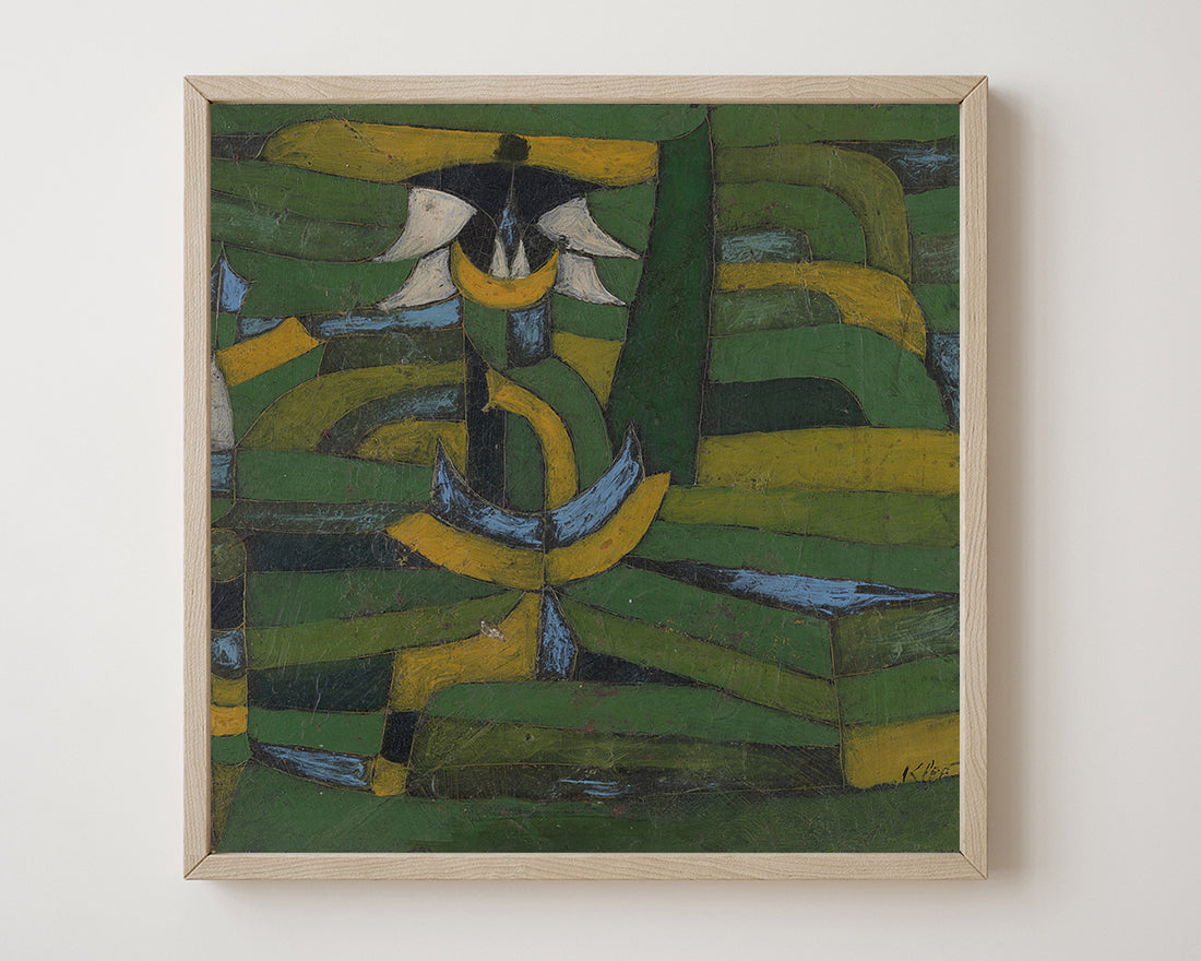 Paul Klee - Weiße Blüte im Garten