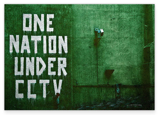 Banksy - One Nation Under CCTV Kritik an Überwachungsstaat Hover Image