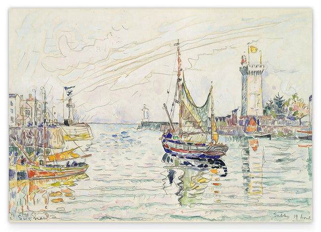 Paul Signac - Ansicht von Les Sables d'Olonne Hover Image
