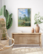 Claude Monet - Aussicht von Vétheuil