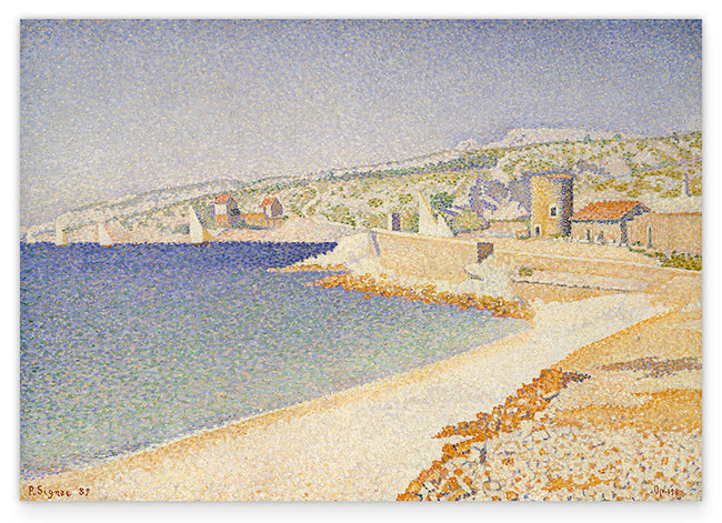 Paul Signac - Der Steg bei Cassis, Opus 198 Hover Image