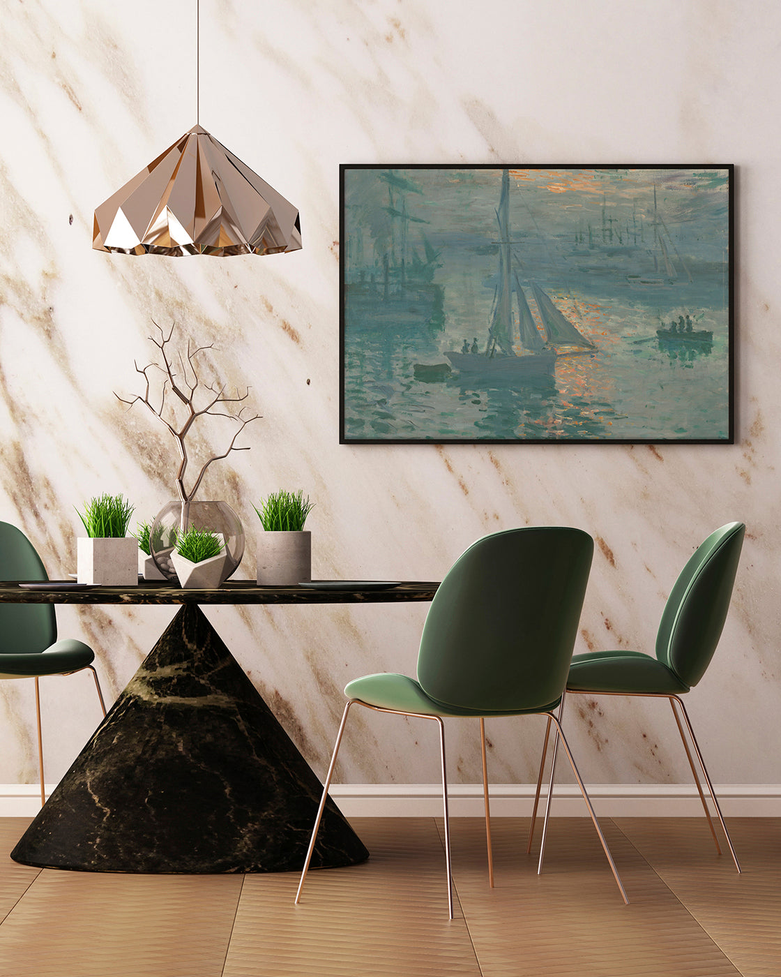 Claude Monet - Impression, Sonnenaufgang (1873)