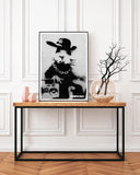 Banksy - Museum-Poster Hip Hop Ratte - Street-Art