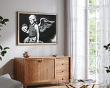 Banksy - Engel mit Totenkopf Death Angel Street Art Graffiti
