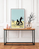 Banksy - Museum-Poster Konsumkritik und Kolonialismus