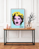 Banksy - Museum-Poster Kate Moss im Pop-Art Stil von Marilyn Monroe