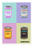 Banksy - Museum-Poster II Pop-Art Dosen Tomato Soup
