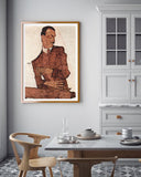 Egon Schiele - Portrait von Arthur Rössler