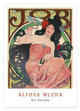 Alfons Mucha - Museum-Poster Rauchende Frau II - Job