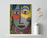 Alexej von Jawlensky - Kopf einer Frau Medusa