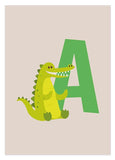 A Wie Alligator, Abc Lernen