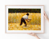 Georges Seurat - Der Mäher