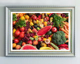 Frisches Obst und Gemüse