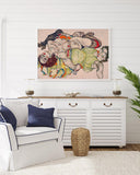 Egon Schiele - Sich liebende Frauen