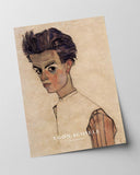 Egon Schiele - Museum-Poster II Selbstportait