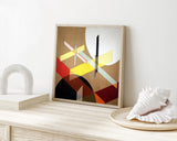 László Moholy Nagy - Abstrakte bunte Formen