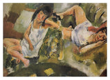 Jules Pascin - Zwei Frauen entspannen