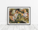 Jules Pascin - Zwei Frauen entspannen