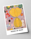 Hilma Af Klint - Museum-Poster II The Ten Largest, No 7, Adulthood (1907)