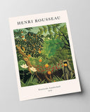 Henri Rousseau - Museum-Poster Exotische Landschaft