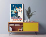 Pierre Fix-Masseau - Art Deco Werbeplakat - Bermuda