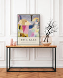 Paul Klee - Museum-Poster Schwarze Säulen in der Landschaft