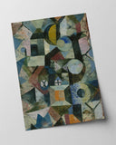 Paul Klee - Komposition mit dem gelben Halbmond und dem Y (1918)