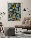 Paul Klee - Komposition mit dem gelben Halbmond und dem Y (1918)