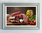 Wurst- und Käseplatte