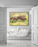 Wildschwein Frischlinge