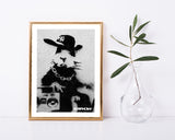 Banksy - Museum-Poster Hip Hop Ratte - Street-Art