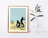 Banksy - Museum-Poster Konsumkritik und Kolonialismus