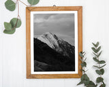 Berge - Schwarz-Weiß