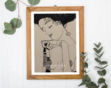 Egon Schiele - Museum-Poster II Portrait Von Gerti Schiele