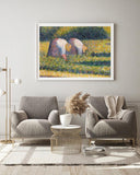 Georges Seurat - Bäuerinnen bei der Arbeit