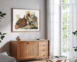 John James Audubon - Rebhühner auf Nahrungssuche