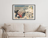 Katsushika Hokusai - Yōrō-Wasserfall in der Provinz Mino (Mino no Yōrō no taki)