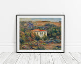 Pierre-Auguste Renoir - Maison Dans Un Paysage