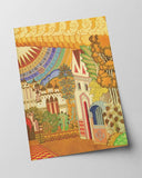 Ivan Bilibin - Sonnenschein über Stadt I