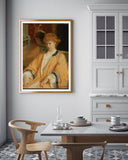 Howard Cushing - Rothaariges Mädchen am Spiegel