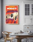 Pierre Fix-Masseau - Art Deco Werbeplakat - Grand Prix Monaco