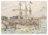 Paul Signac - Docks in Saint Malo