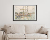 Paul Signac - Docks in Saint Malo