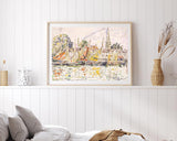 Paul Signac - Le Pouliguen: Fischerboote