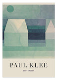 Paul Klee - Museum-Poster Drei Häuser