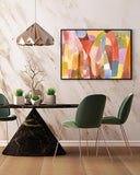 Paul Klee - Bewegung von gewölbten Räumen (1915)