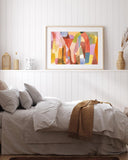 Paul Klee - Bewegung von gewölbten Räumen (1915)