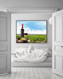 Wein im Weinbaugebiet